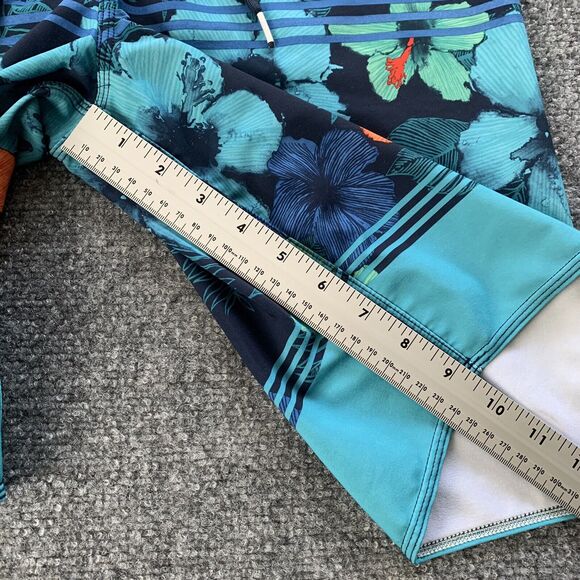 O’Neill Hyperfreak Mens Board Shorts Swim Trunks Surfing Blue Floral Size 29 - Picture 9 of 16